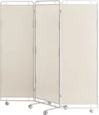 Zástěna D, 3 - dílná, bílá