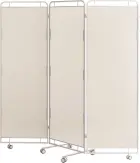 Zástěna E, 3 - dílná, bílá