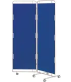 Zástěna E, 2 - dílná, modrá