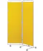 Zástěna E, 2 - dílná, žlutá