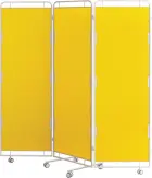Zástěna E, 3 - dílná, žlutá