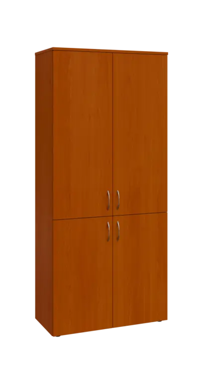 BN 5 - 84D kancelářská skříň, 4-dveřová, 1800x800x400, třešeň šumavská