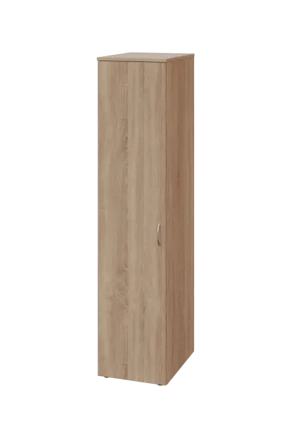 CST 4 - 41 šatní skříň, 1-dveřová, tyč, levá, 1450x400x600, dub bardolino