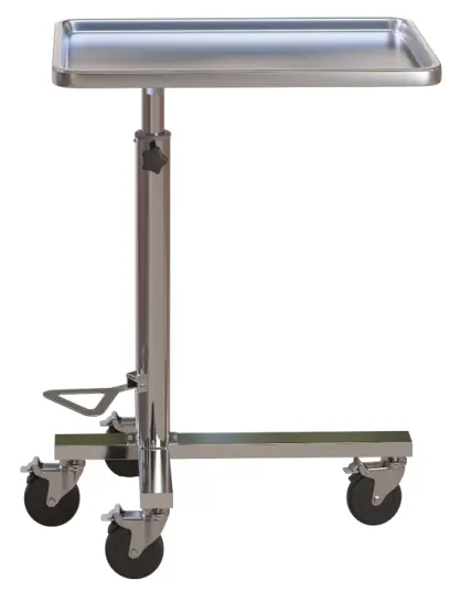 MAYO - 01 stolek nástrojový, hydraulický, nerez