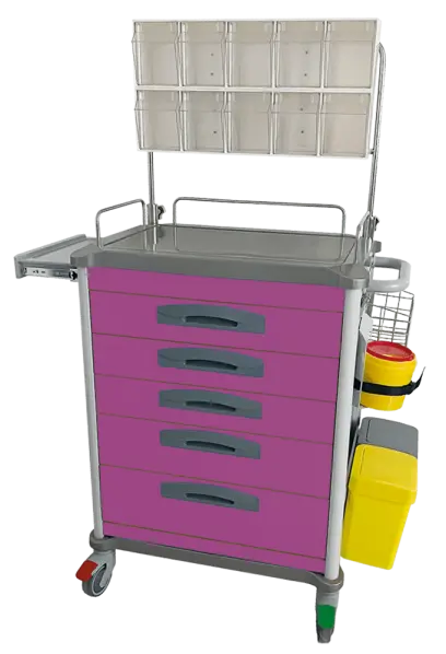 OVM - 02 vozík zdravotnický, purpurová