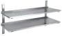 PZN - 140 police na zeď, 1400x300x700 mm, nerezová