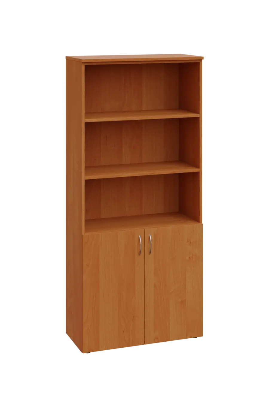 EN 5 - 8DN3 skříň 2-dveřová/otevřená, široká lamino - olše jantar