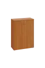 EN 3 - 8D kancelářská skříň, 2-dveřová, 1100x800x400, olše jantar