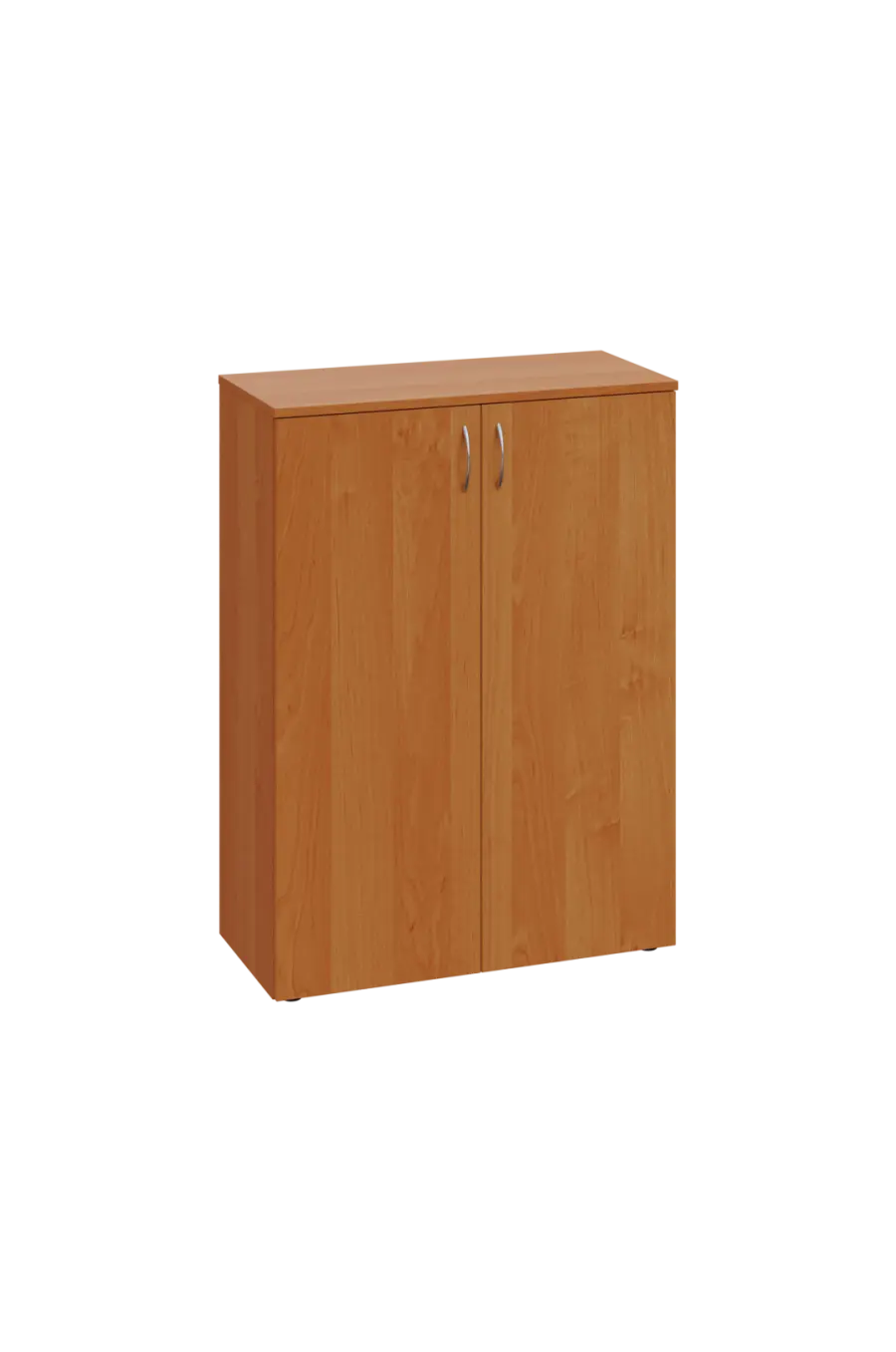 EN 3 - 8D kancelářská skříň, 2-dveřová, 1100x800x400, olše jantar