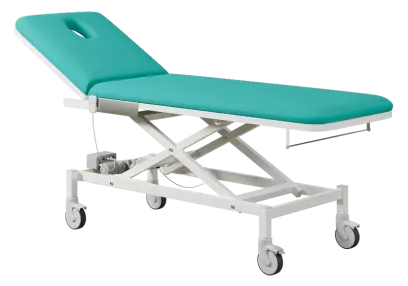 VLE - 001 lehátko elektricky stavitelné, tyrkysové