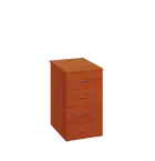 EKCP - 65 kontejner pojízdný, centrální zámek, 750x430x560, třešeň šumavská