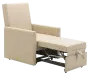 SLEEPER, křeslo rozkládací, barva krémová