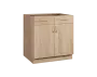 CS - 8DZ2 spodní skříňka, 2-dveřová, 2-zásuvková, 870x800x600, dub bardolino