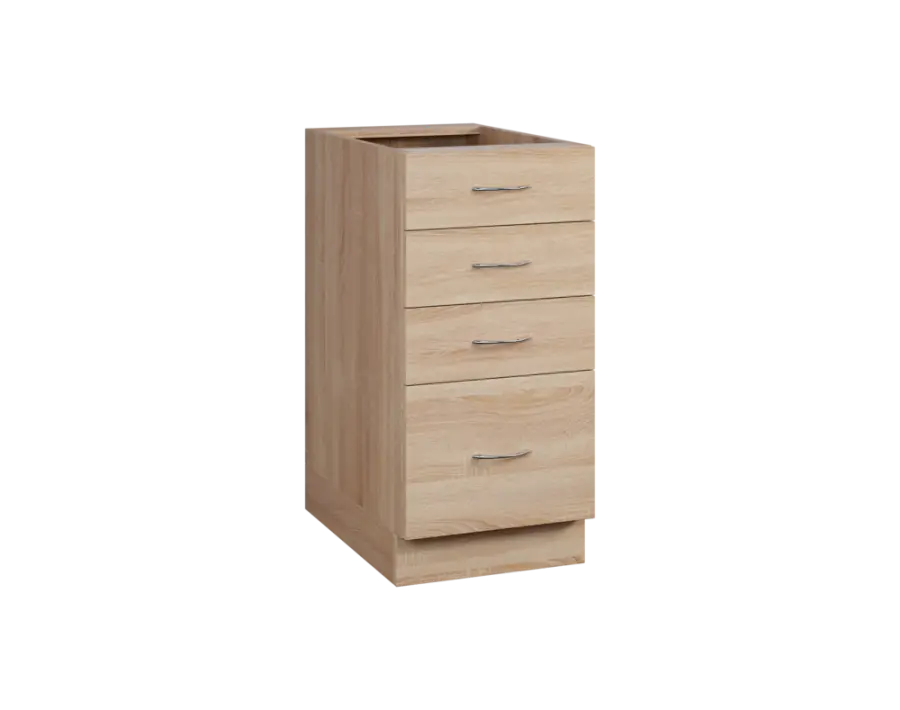 CS - 4Z41 spodní skříňka, 4-zásuvková, 870x400x600, dub bardolino