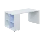 QPL 8 - 16N4 stůl pracovní, levý lamino - bílá/blankyt