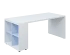 QPL 8 - 18N4 stůl pracovní, levý lamino - bílá/blankyt