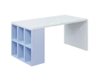 QPL 8 - 16T6 stůl pracovní, levý lamino - bílá/blankyt
