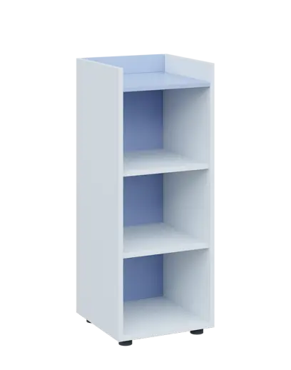 QN 3 - 4N skříň, nika, 1030x400x400, bílá/blankyt