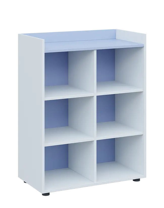 QN 3 - 8N skříň, nika, 1030x800x400, bílá/blankyt