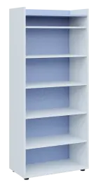 QN 5 - 8N skříň, nika, 1830x800x400, bílá/blankyt