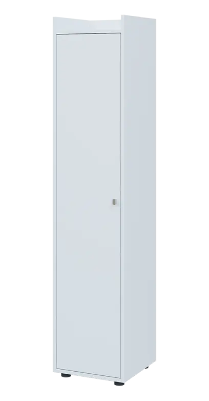 QN 5 - 4D skříň 1-dvéřová, vysoká, levá lamino - bílá