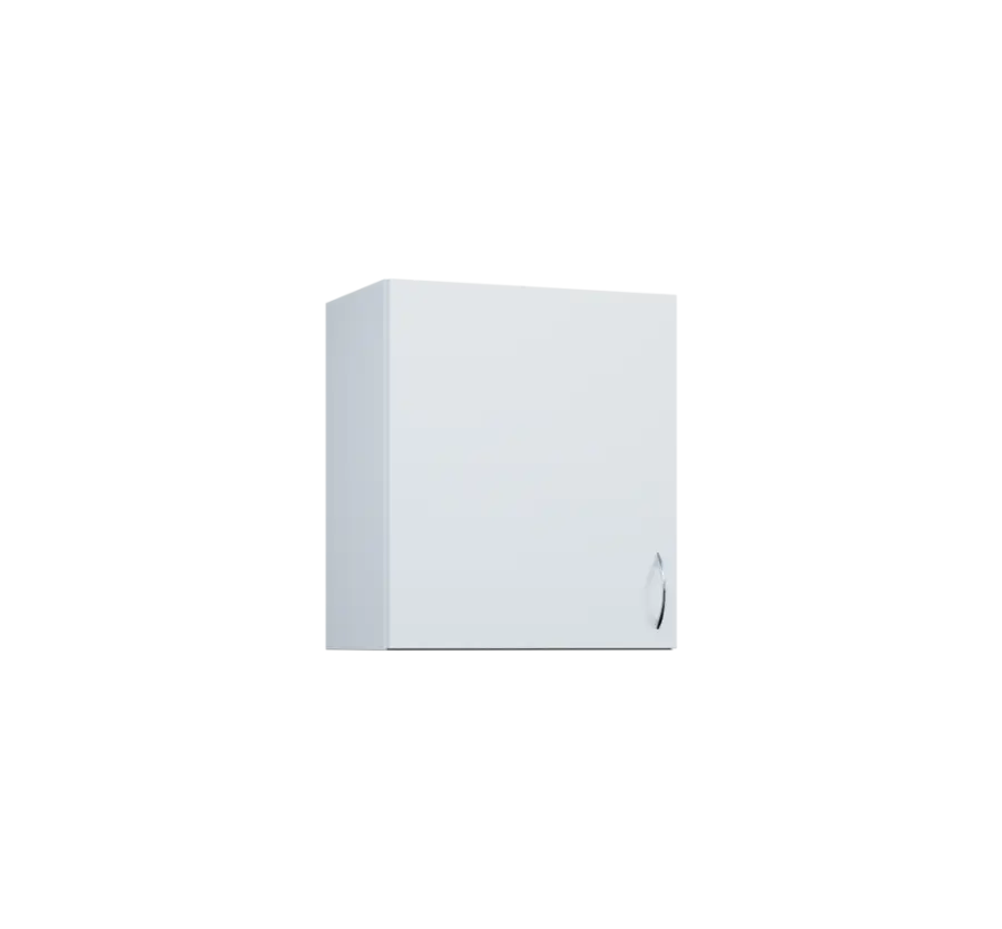 CH5 - 5D skříňka horní, 1-dveřová, levá, 580x500x300, bílá