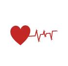 QVK 04 - věšák kovové provedení, červená RAL