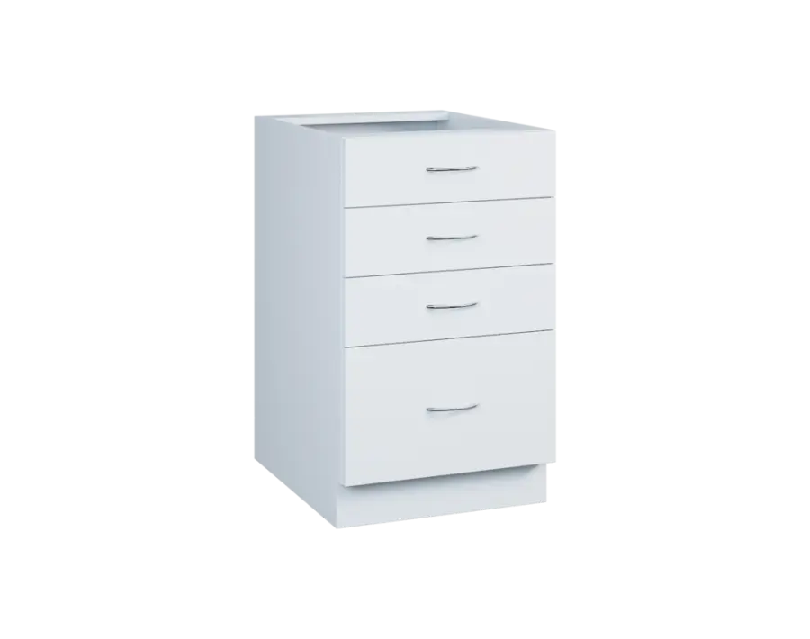 CS - 5Z41 spodní skříňka, 4-zásuvková, 870x500x600, bílá