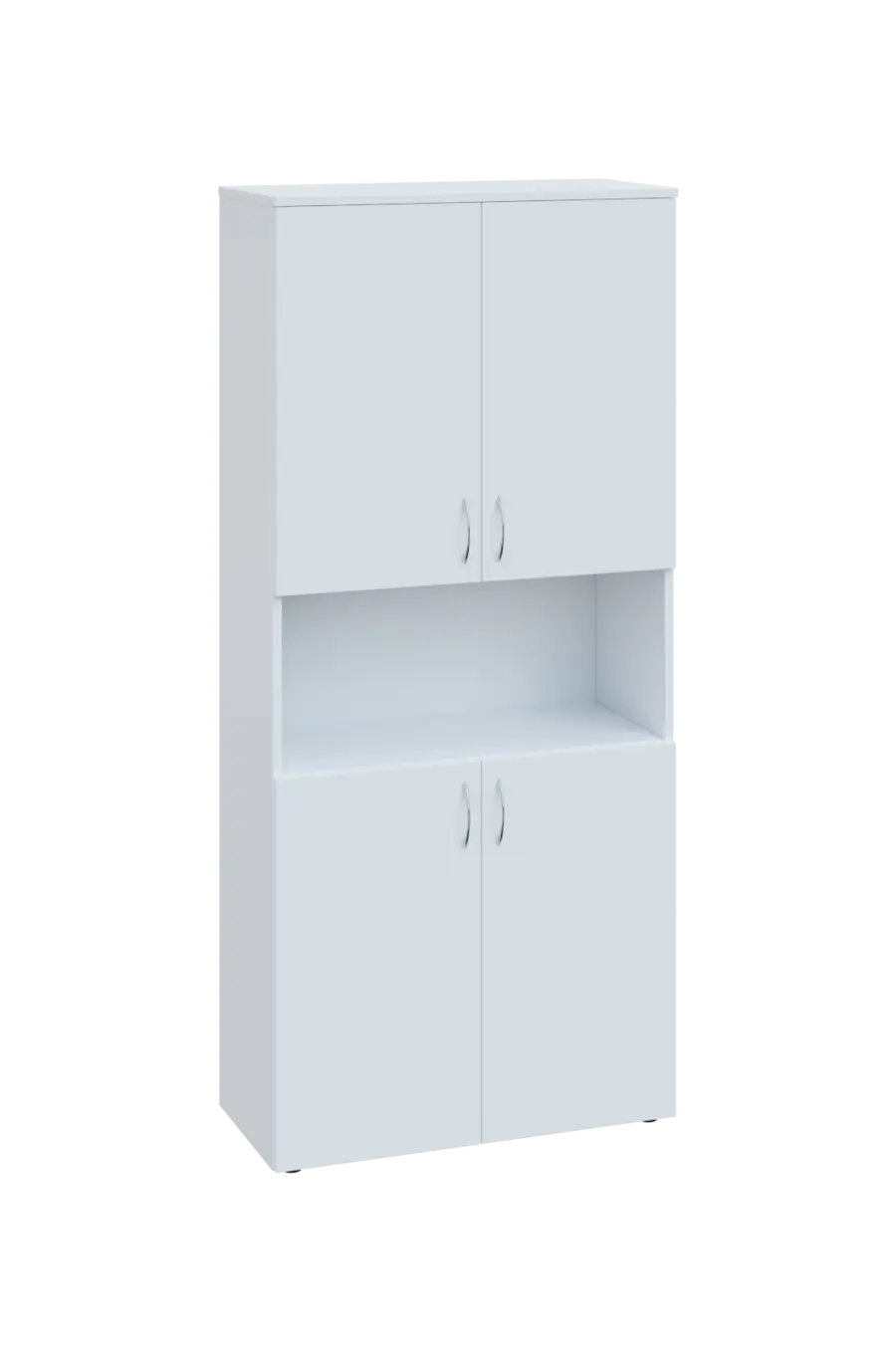 CN 5 - 84DN skříň, 4-dvéřová/nika, 1800x800x400, bílá