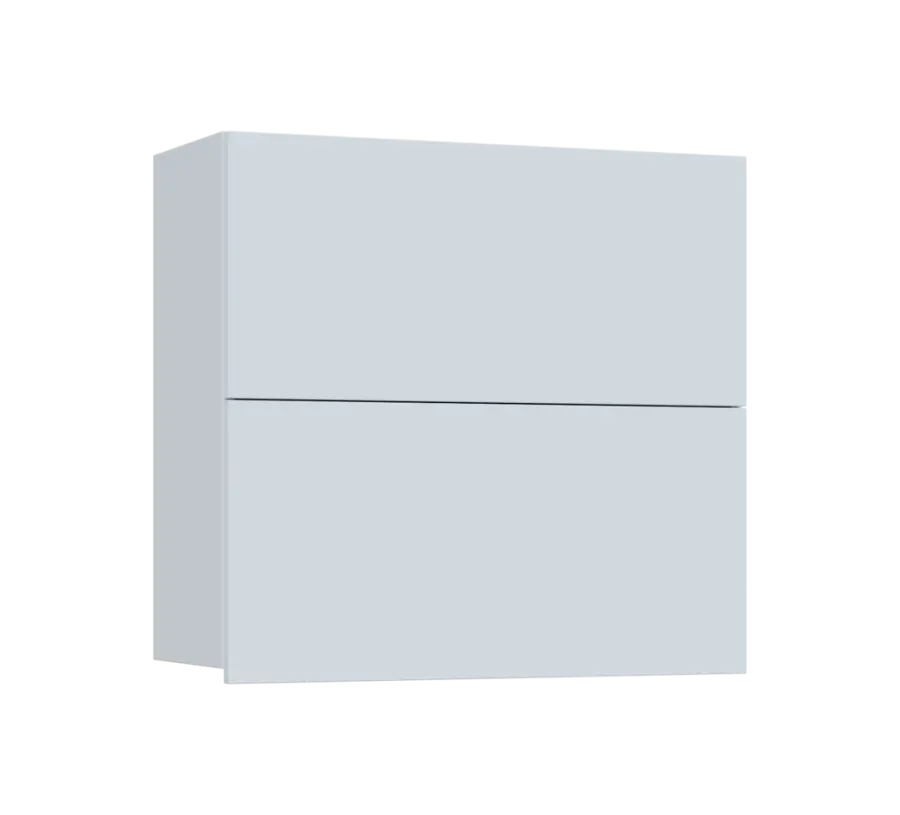 SIHVV - 8D horní skříňka, 2 výklopy, 750x800x300, bílá