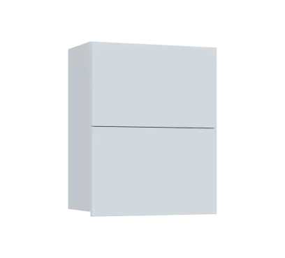 SIHVV - 6D horní skříňka, 2 výklopy, 750x600x300, bílá