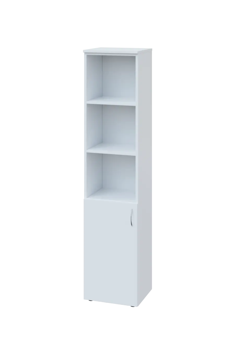 CN 5 - 4DN3 skříň, 1-dveřová/nika, levá, 1800x400x400, bílá