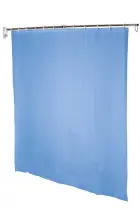 ZT - 01 zástěna teleskopická vč. závěsu, závěs modrý