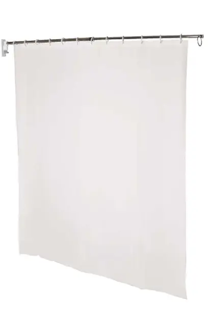 ZT - 01 zástěna teleskopická vč. závěsu, závěs bílý