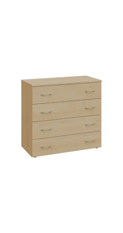 BN 2 - 84Z skříňka 4-zásuvková, lamino javor horský