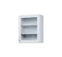 CH - 6S horní skříňka, 1-dveřová, prosklená, pravá, 730x600x300, bílá