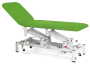 ZLE - 02 lehátko elektricky stavitelné, koženka zelená