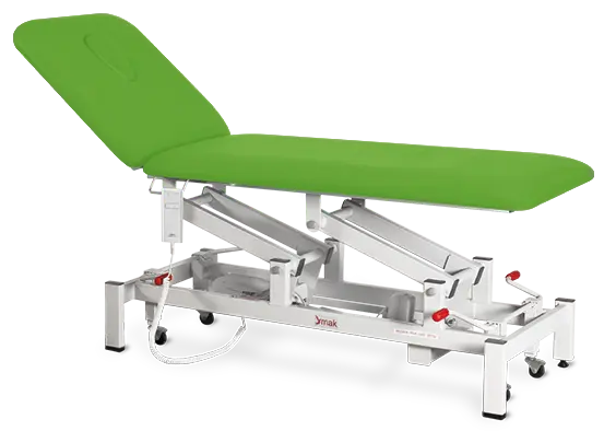 ZLE - 02 lehátko elektricky stavitelné, koženka zelená