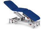 ZLE - 04 lehátko elektricky stavitelné, koženka modrá