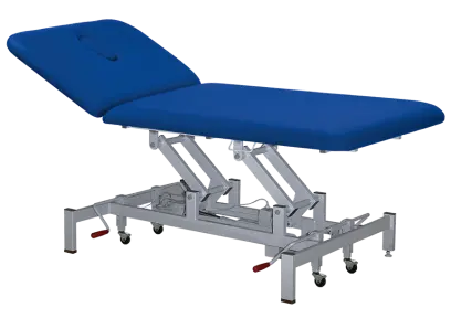 FYZIO 1000 lehátko elektricky stavitelné, koženka modrá