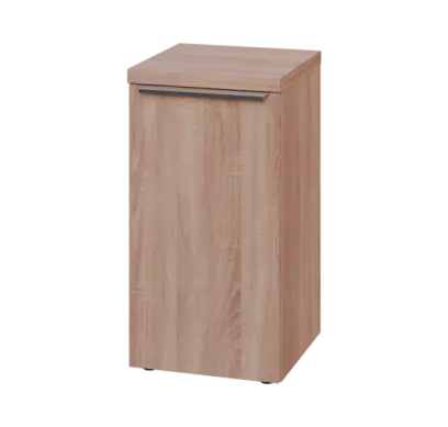 SIN 2 - 4D kancelářská skříň, 1-dveřová, levá, 770x400x400, dub bardolino