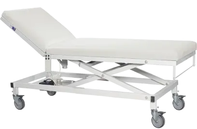 VLE - 005, vyšetřovací lehátko s jedním motorem, bílá