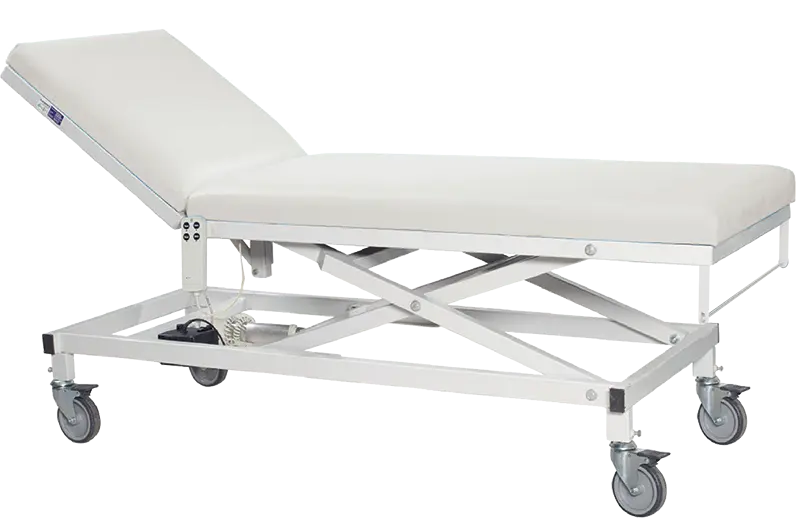 VLE - 005, vyšetřovací lehátko s jedním motorem, bílá
