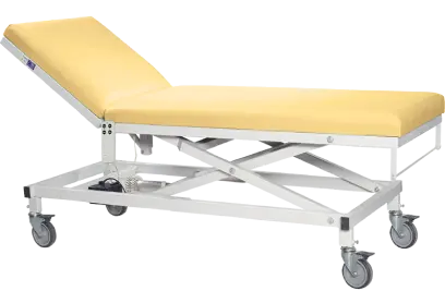 VLE - 005, vyšetřovací lehátko s jedním motorem, žlutá (vanilková)