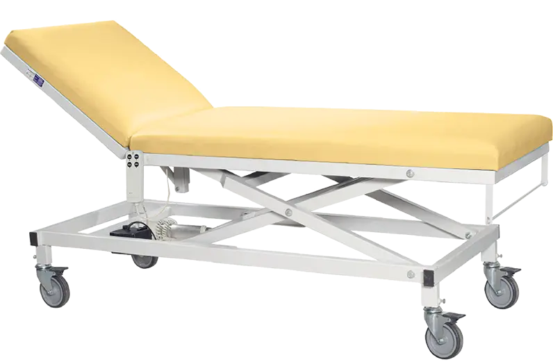 VLE - 005, vyšetřovací lehátko s jedním motorem, žlutá (vanilková)