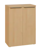 SIN 3 - 8D kancelářská skříň, 2-dveřová, 1120x800x400, javor horský