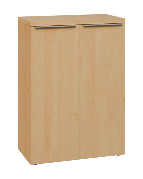 SIN 3 - 8D kancelářská skříň, 2-dveřová, 1120x800x400, javor horský