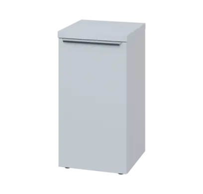 SIN 2 - 4D kancelářská skříň, 1-dveřová, levá, 770x400x400, bílá