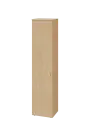 CN 5 - 4D skříň, 1-dveřová, levá, 1800x400x400, bříza světlá