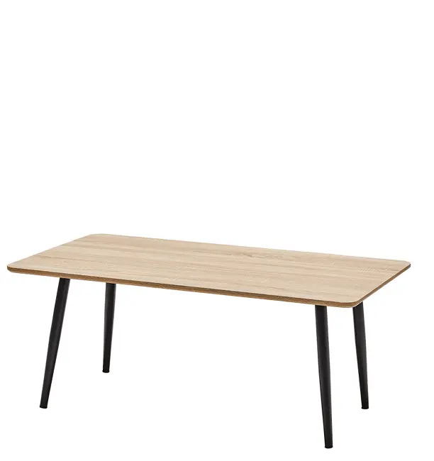 TEO 110 konferenční stolek obdélníkový, vrchní deska bardolino, rám kovový